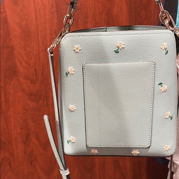 Kate Spade Blue Crossbody Bag with Floral Accents - Picture 2 of 4
